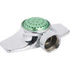 Best Garden Metal 30 Ft. Dia. Spot Stationary Sprinkler, Metallic & Green Image 1