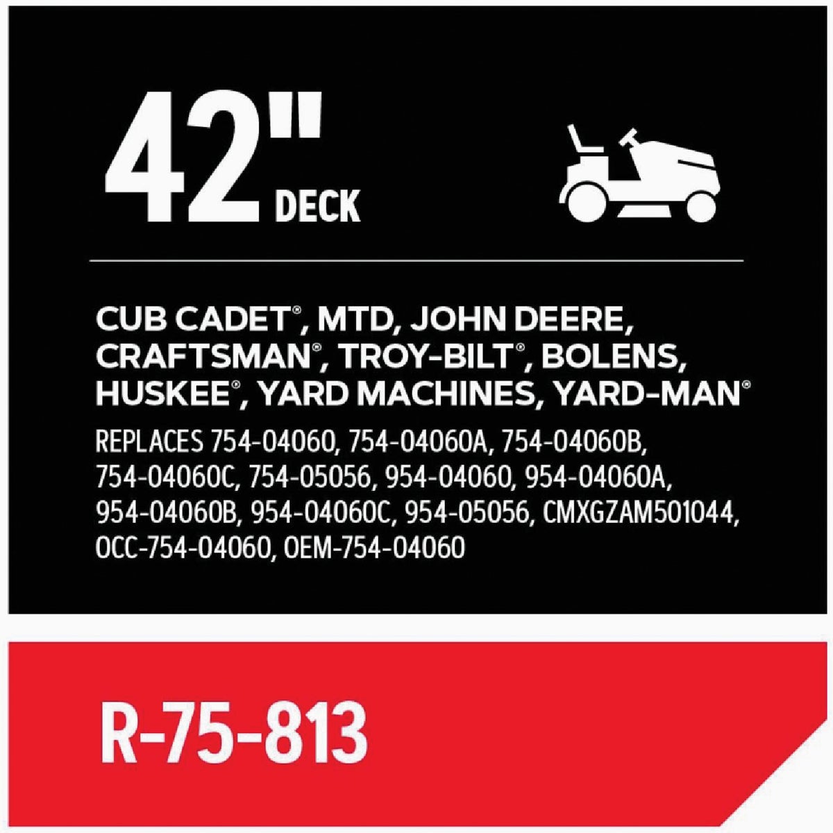 Oregon 1/2 In. x 96-5/8 In. Drive Belt for 42 In. Deck Riding Mower Image 2