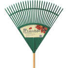 Gardex 54 In. Wood Handle 26-Tine Leaf Rake Image 1
