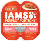 Iams Perfect Portions Healthy Adult 2.6 Oz. Salmon Flavor Adult Wet Cat Food Image 1