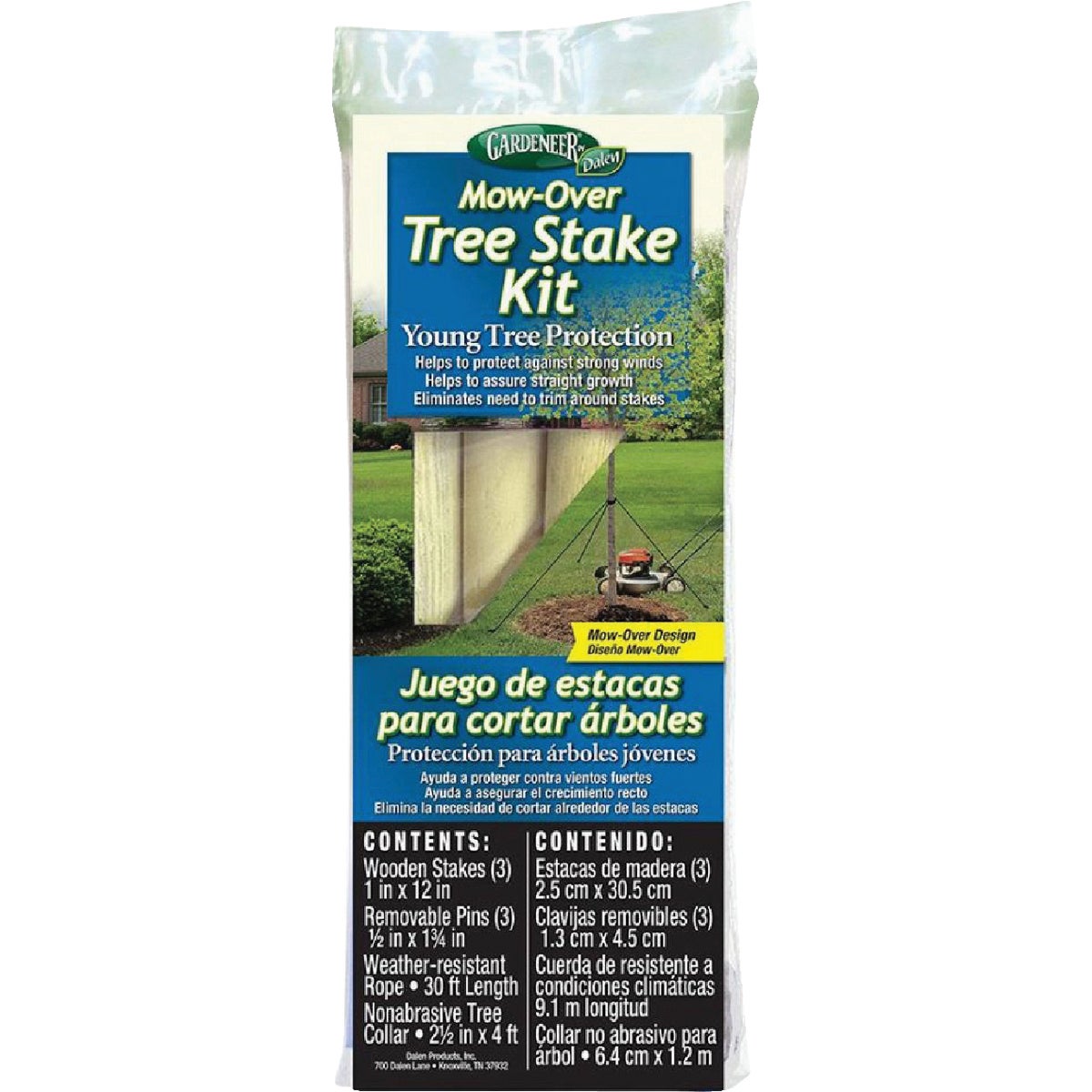 Gardeneer Wood Young Tree Tree Stake Kit