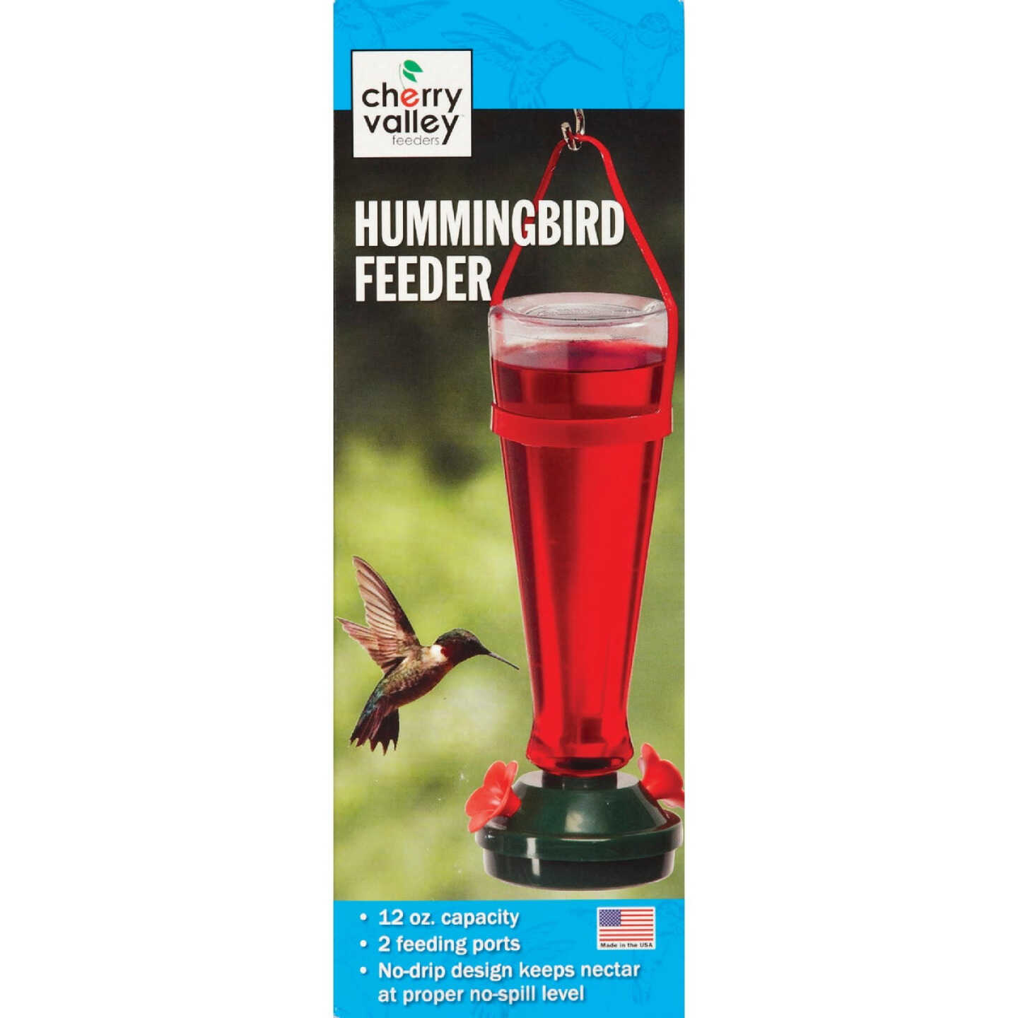 Audubon Briggs 12 Oz. Plastic Hummingbird Feeder Image 2