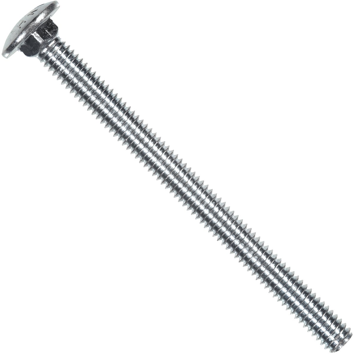 Hillman 3/8 In. x 4-1/2 In. Grade 2 Zinc Carriage Bolt (50 Ct.) Image 1