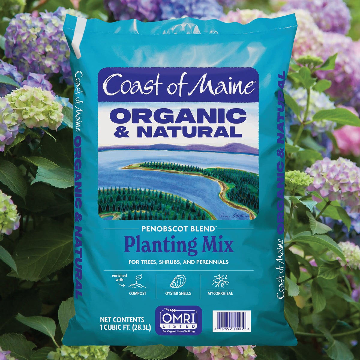 Coast of Maine Penobscot Blend 1 Cu. Ft. Organic & Natural Top Soil Planting Mix Image 2