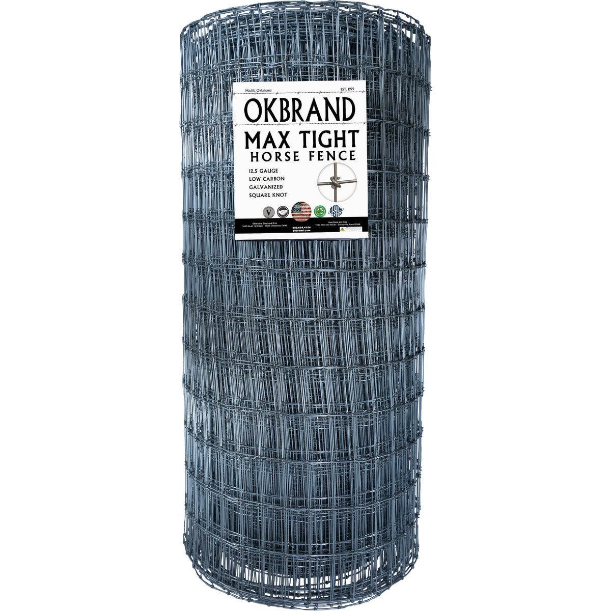 Oklahoma Steel 48 In. x 100 Ft. Horse Fence