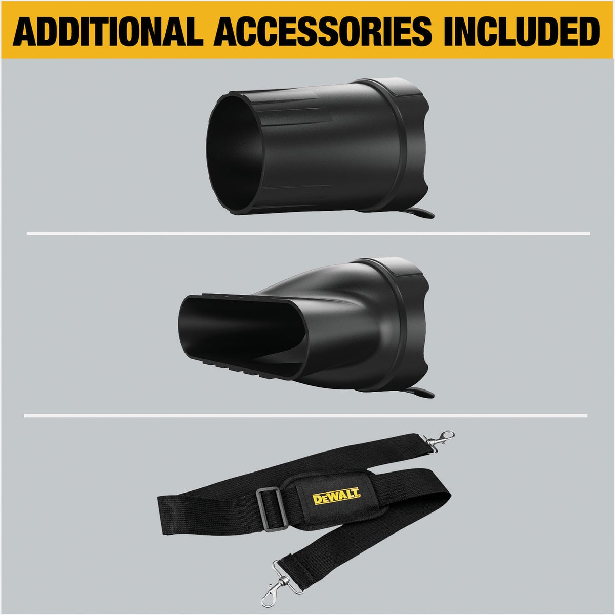 DEWALT 60V MAX Brushless High Power Cordless Blower Kit with FLEXVOLT 12.0 Ah Battery & Fast Charger Image 2