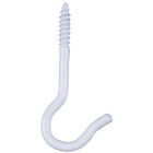 National Hardware 2-1/2 In. White Ceiling Hook (3-Pack) Image 4