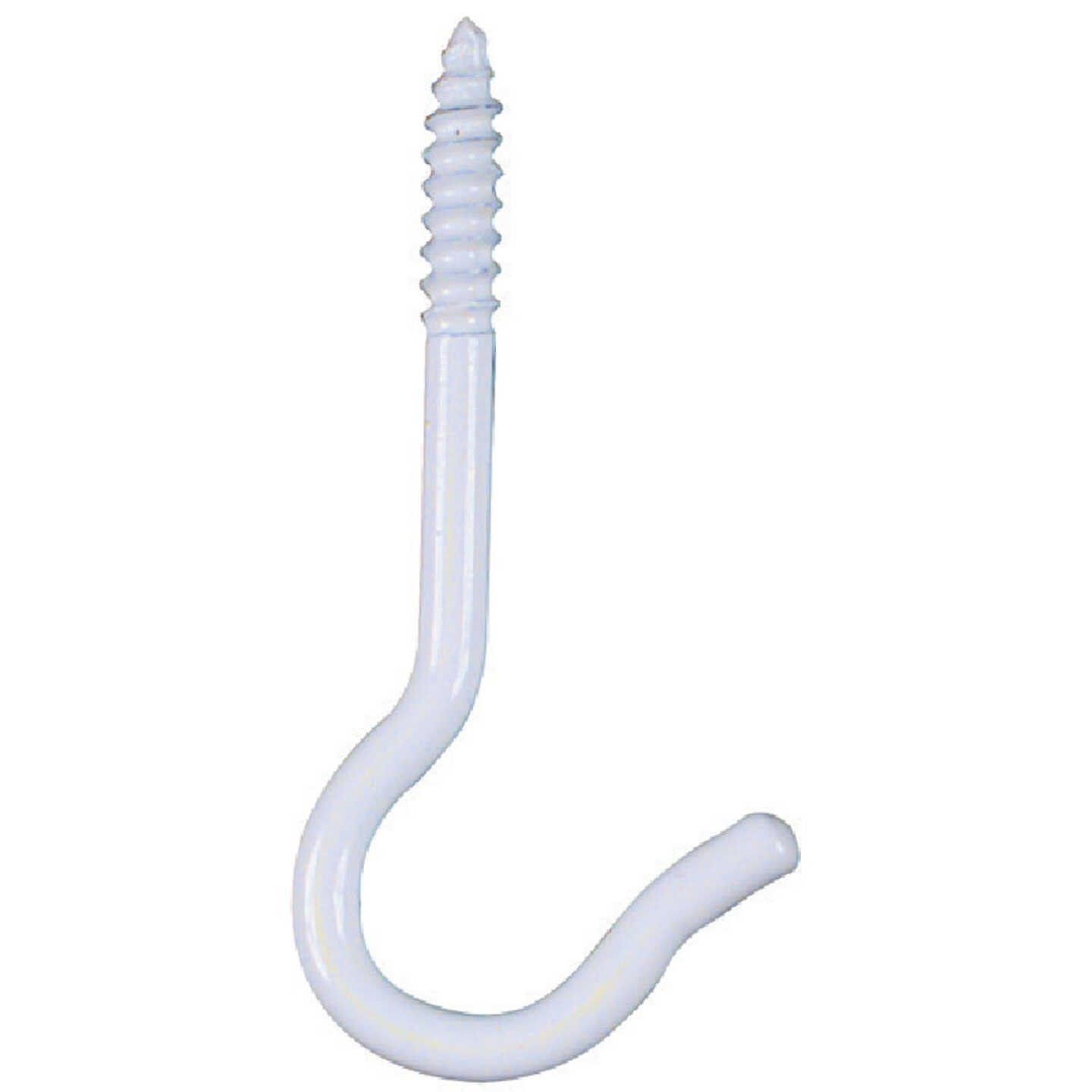 National Hardware 2-1/2 In. White Ceiling Hook (3-Pack) Image 4