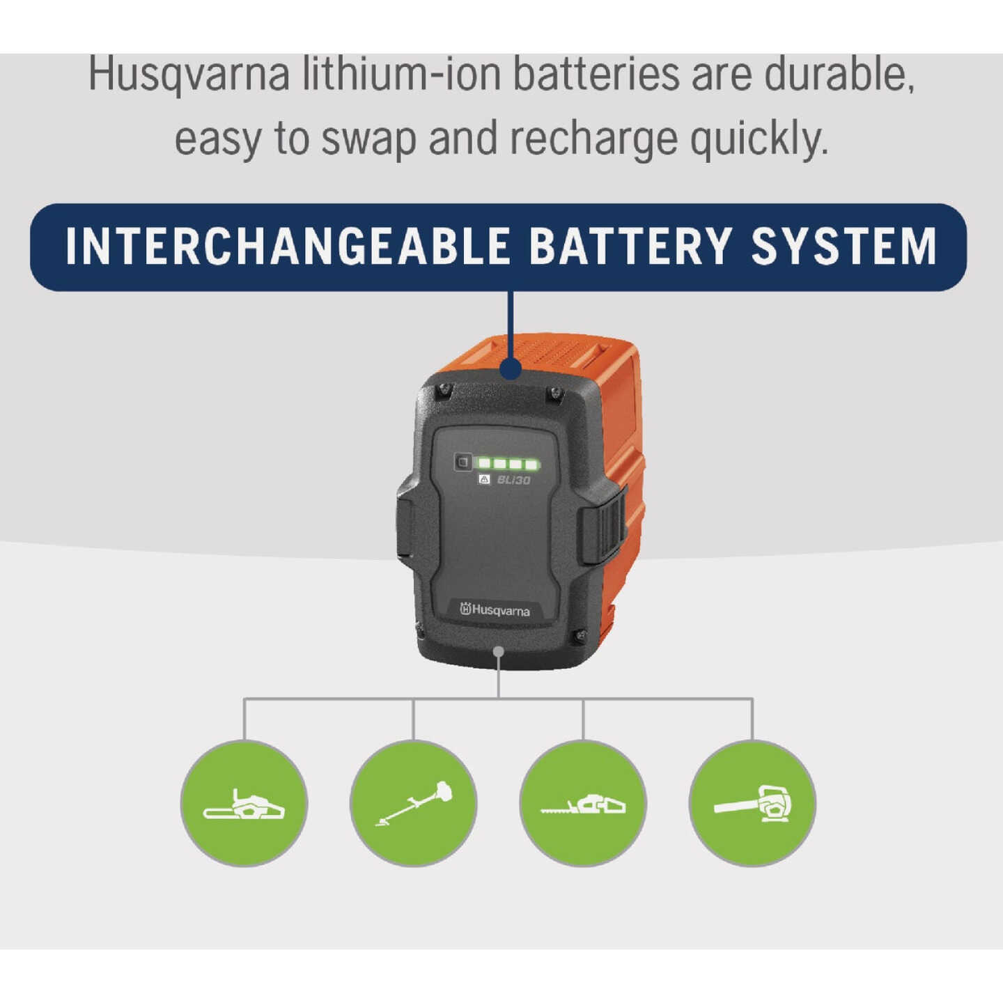 Husqvarna BLi30 40V Battery Image 5