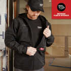 Milwaukee FREEFLEX Men's 3XL Black Softshell Hooded Jacket Image 3
