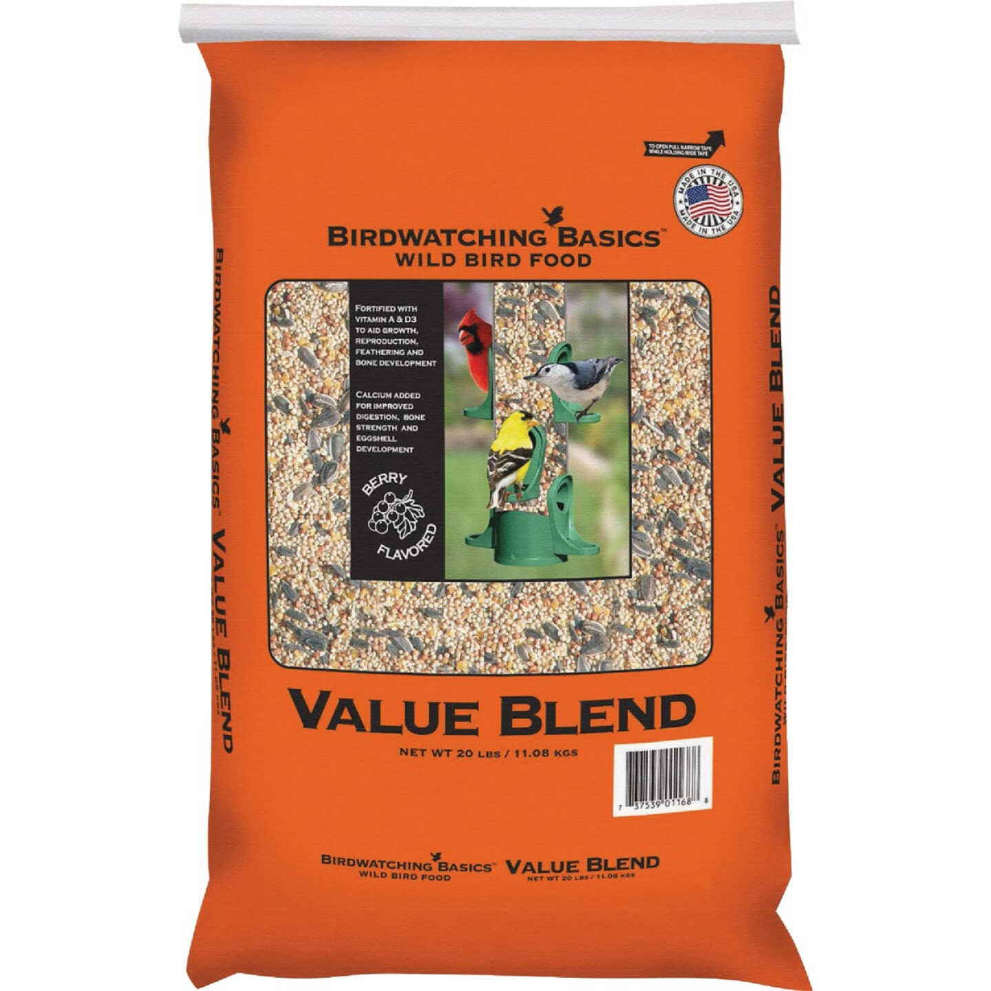 Birdwatching Basics 20 Lb. Value Blend Wild Bird Food Image 1
