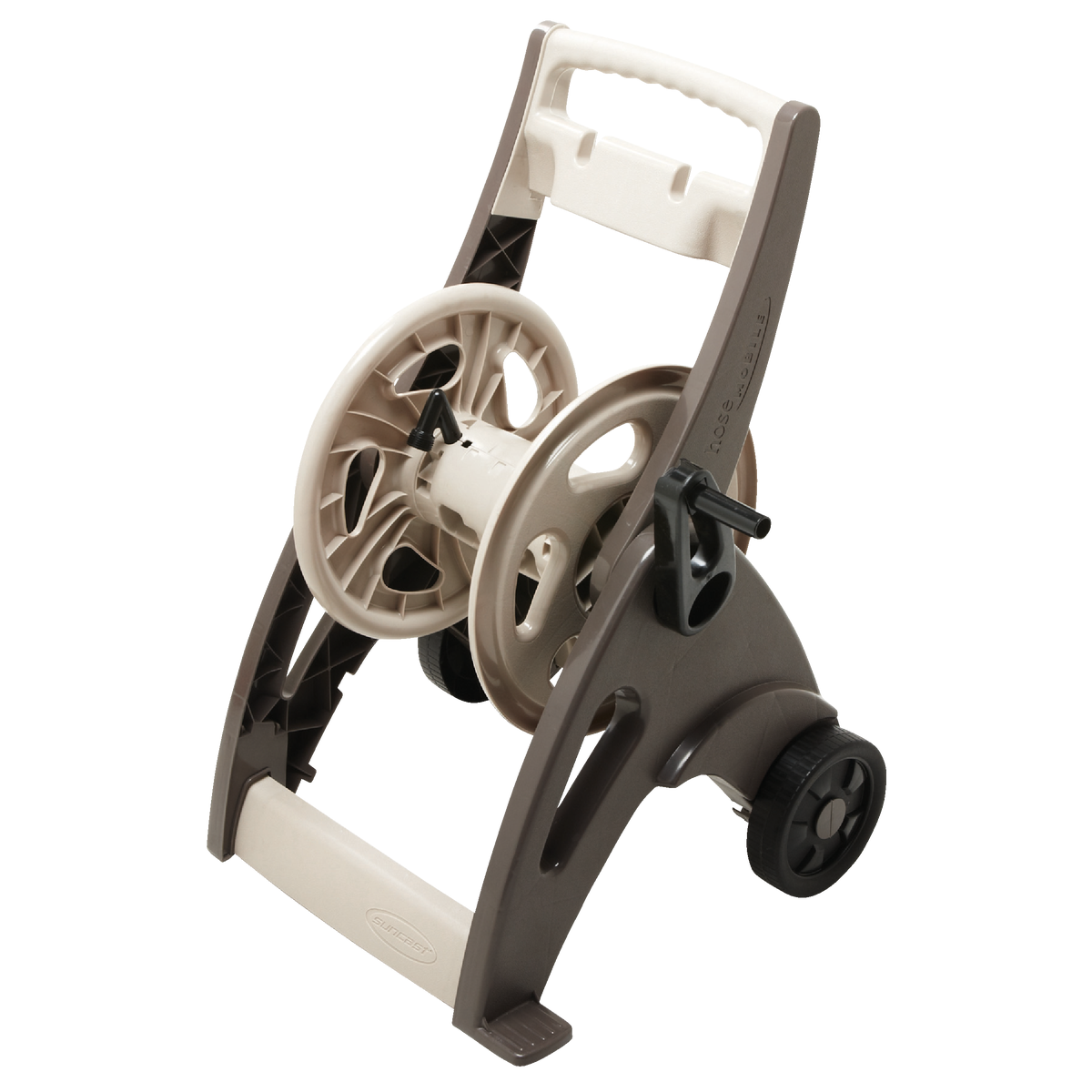 Suncast 175 Ft. x 5/8 In. Bronze Hosemobile Resin Hose Reel Image 6