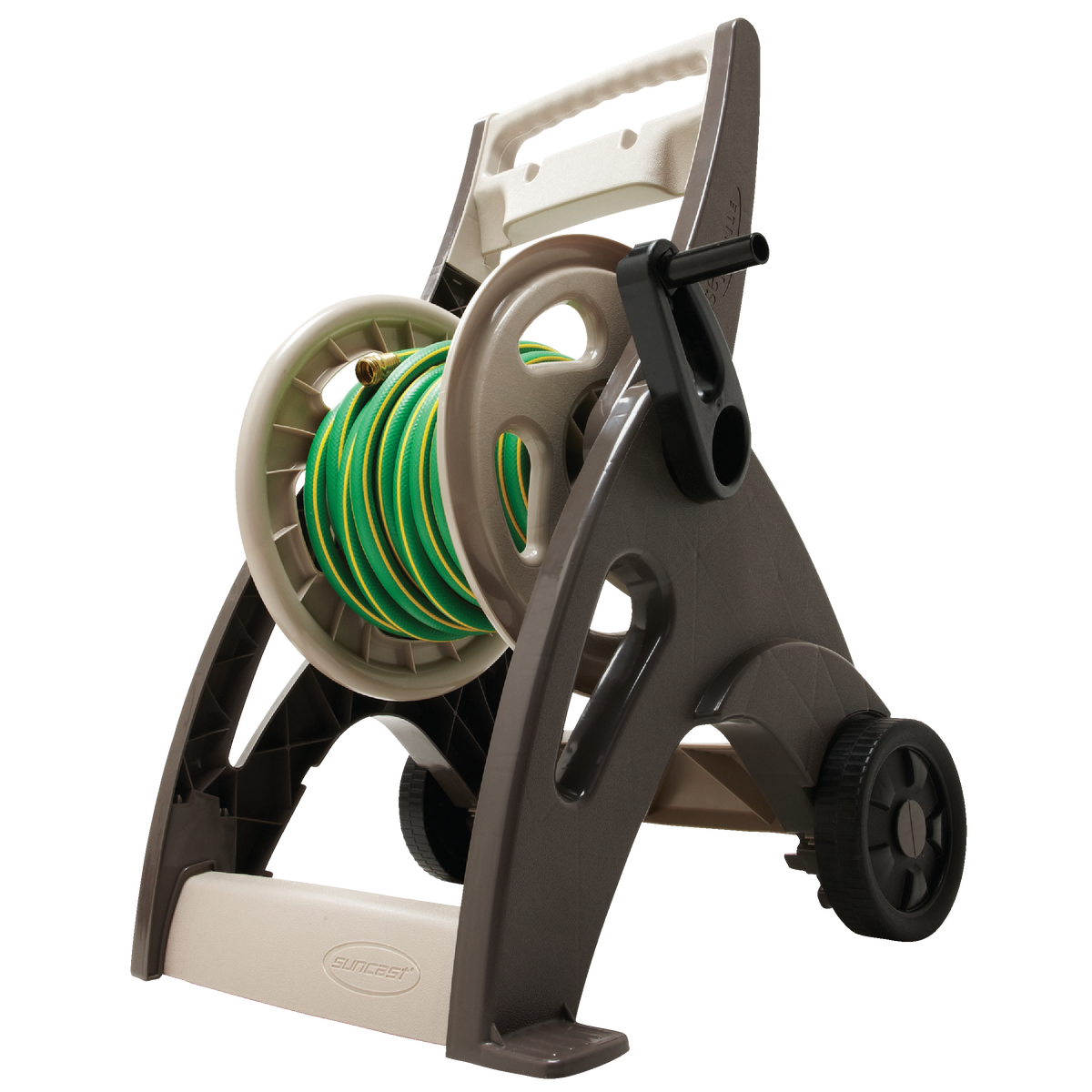 Suncast 175 Ft. x 5/8 In. Bronze Hosemobile Resin Hose Reel Image 7