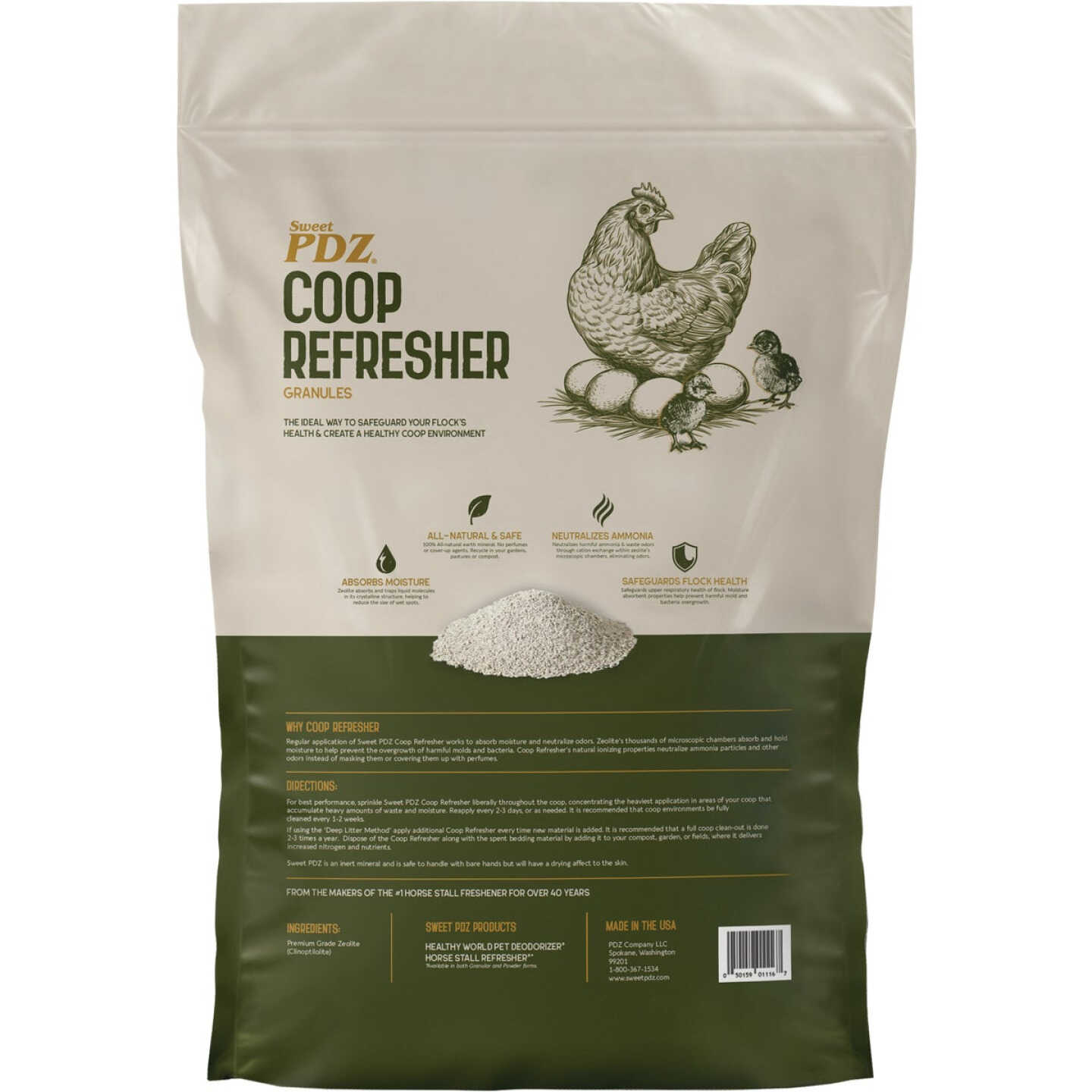 Sweet PDZ 10 Lb. Coop Refresher Granules Image 2
