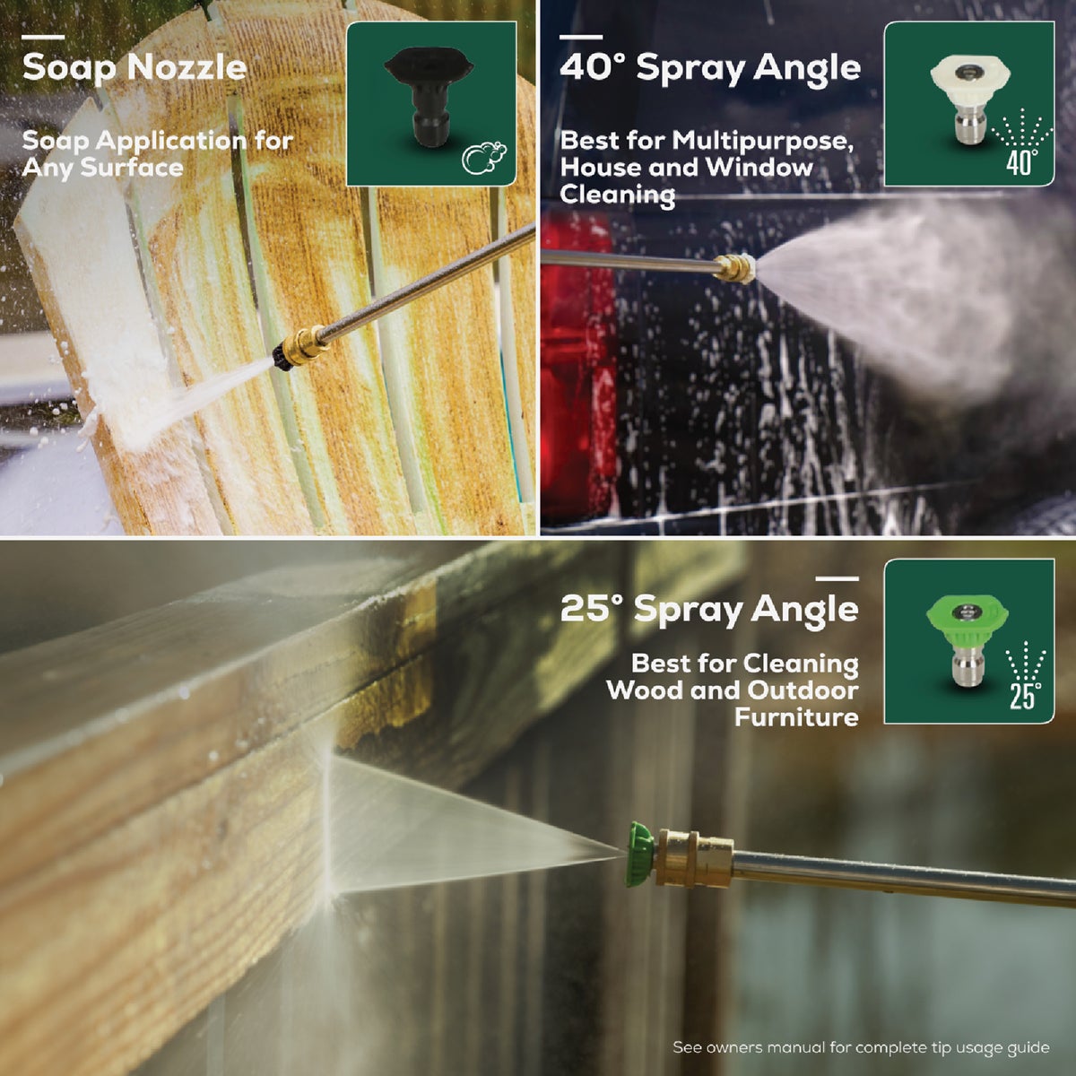 Greenworks 2000-PSI 1.2 GPM Heavy-Duty Cold Water Corded Electric Pressure Washer Image 6