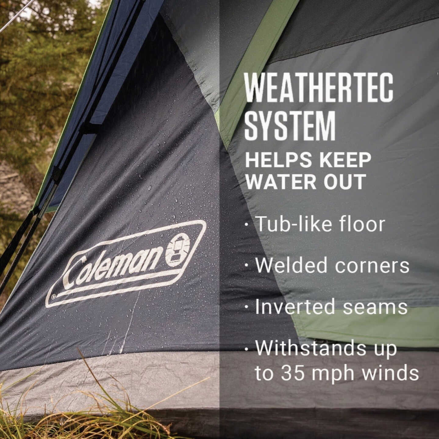 Coleman Skydome 2-Person Camping Tent Image 3