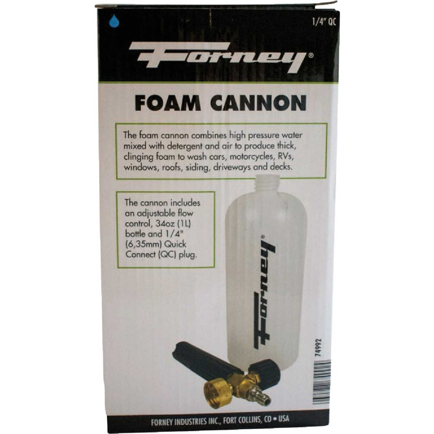 Forney 34 Oz. 1/4 In. Plug Quick Connect Foam Cannon Image 2