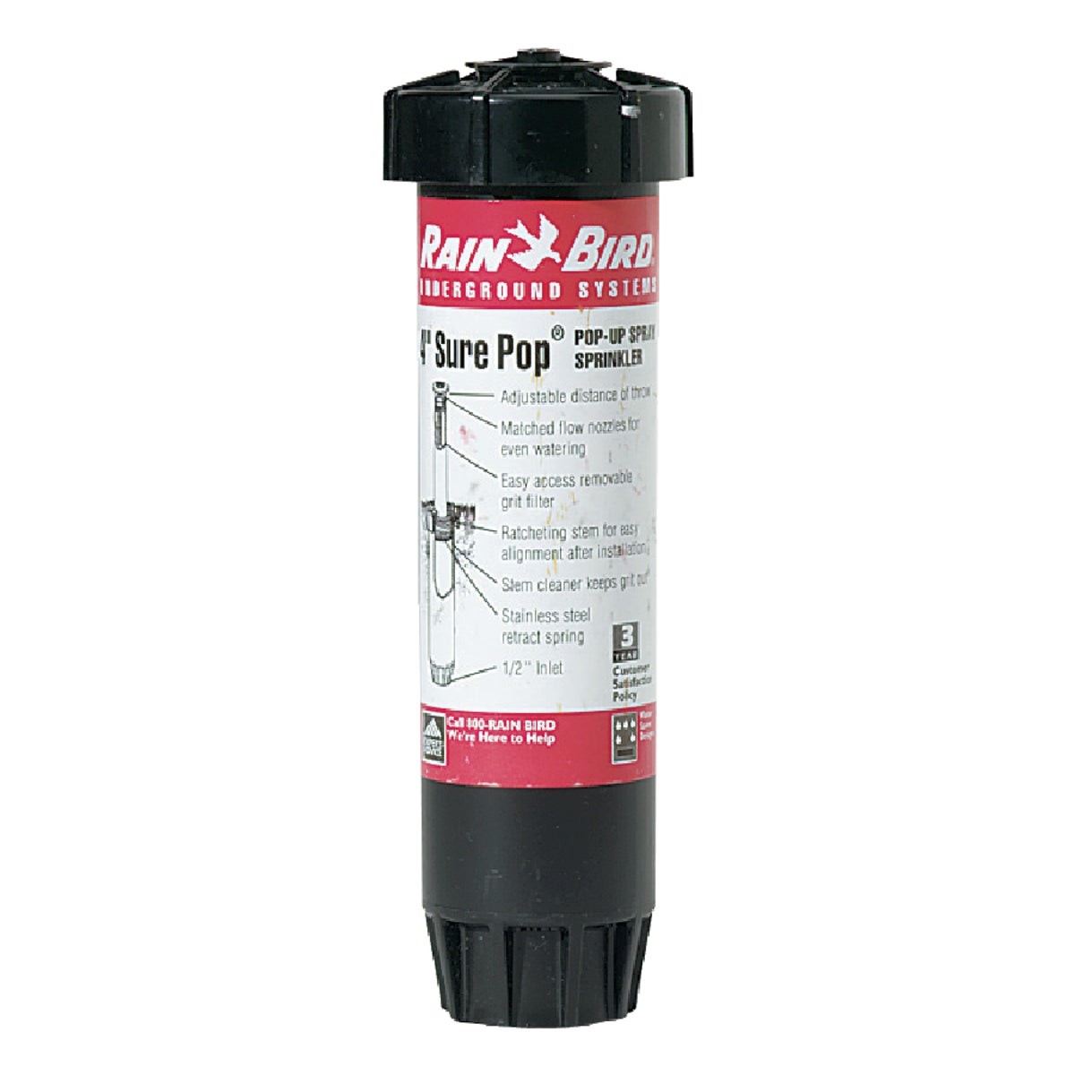 Rain Bird 4 In. 15 Ft. Variable Adjustable Arc High Efficiency Pop-up Head with Pressure Regulator Image 1