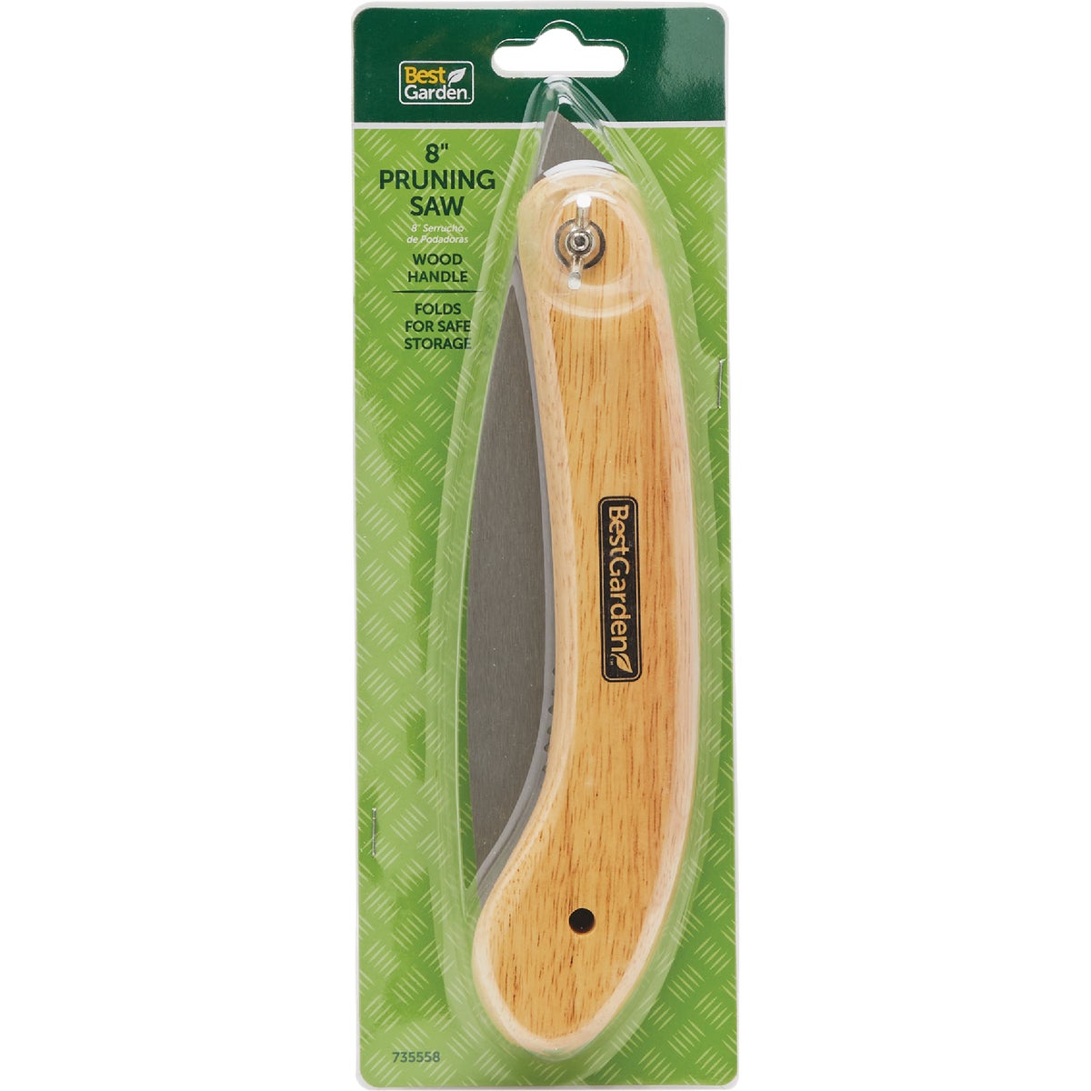 Best Garden 8 In. Curved Pruning Saw Image 2