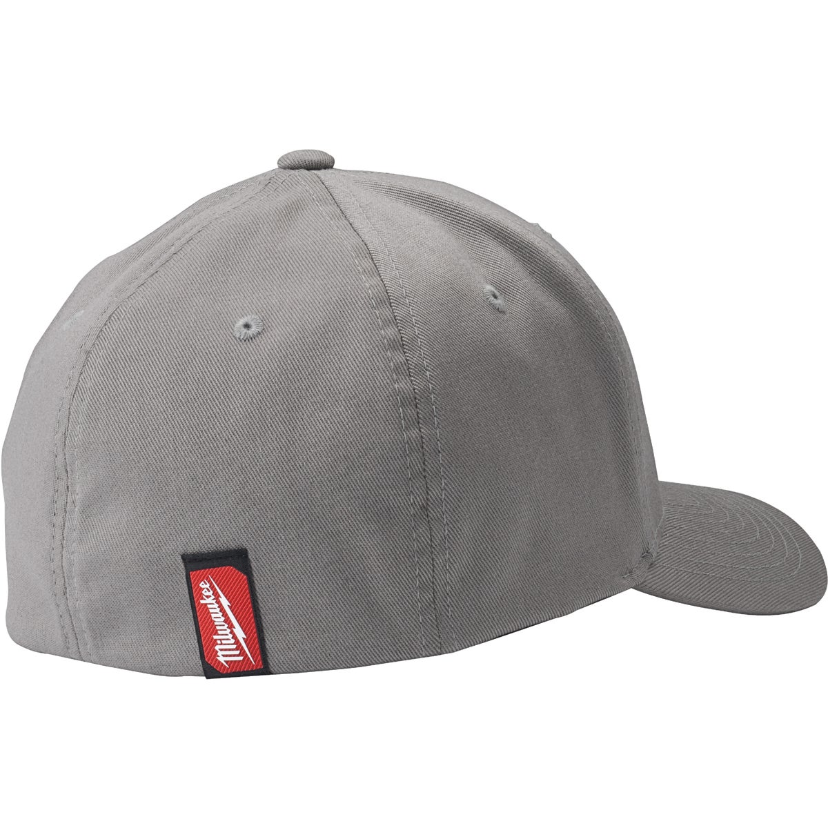 Milwaukee FlexFit Gray Fitted Hat, L/XL Image 2
