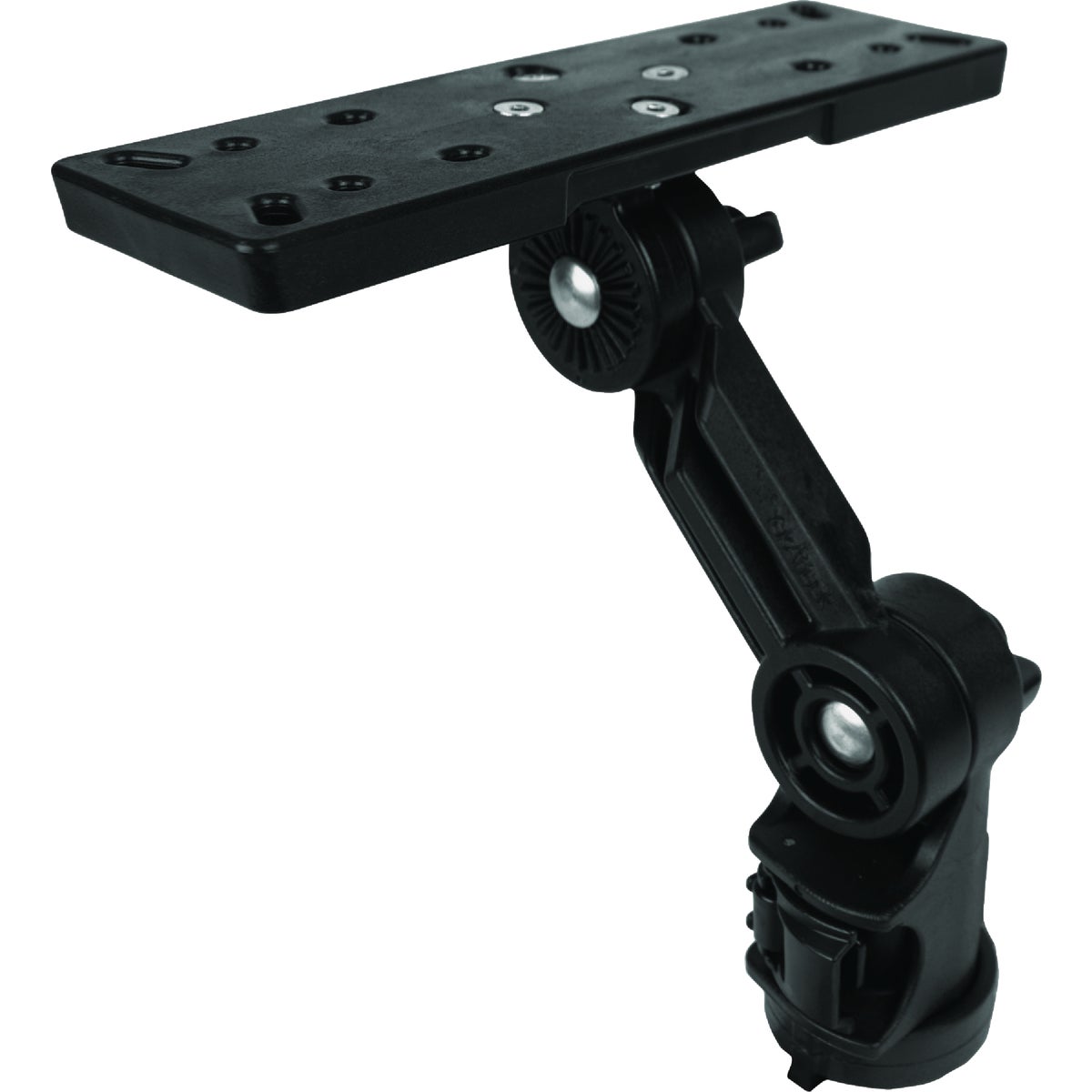 YakAttack Rectangular Fish Finder Mount with Track Mounted LockNLoad Mounting System