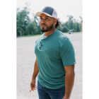 Berne Charcoal Heather Offset Logo Mesh-Back Cap Image 2