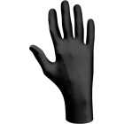 Showa Large Black Nitrile Biodegradable Disposable Gloves (100-Pack) Image 1