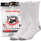 Railroad Sock White Crew Sock (6-Pack) Image 2