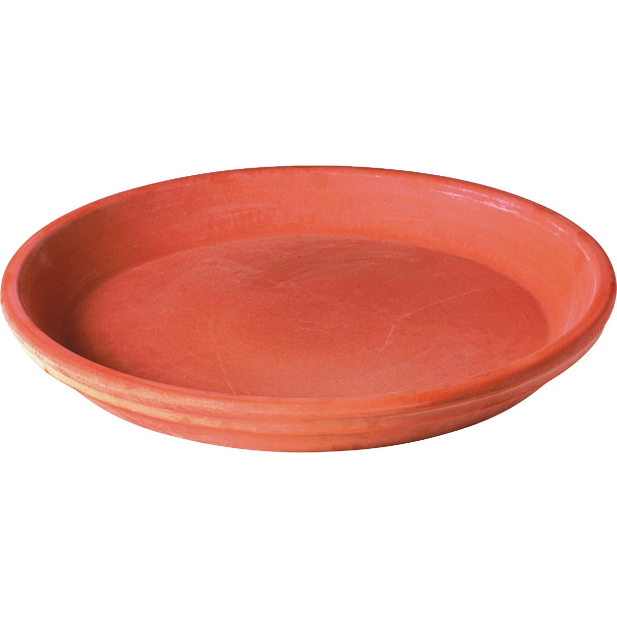Deroma 2 In. Red Terracotta Clay Standard Saucer