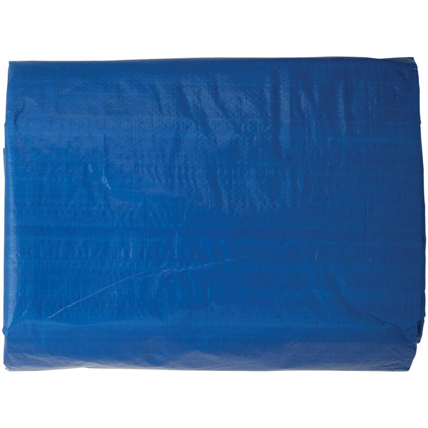 Do it Best Blue Woven 14 Ft. x 18 Ft. Medium Duty Poly Tarp Image 2
