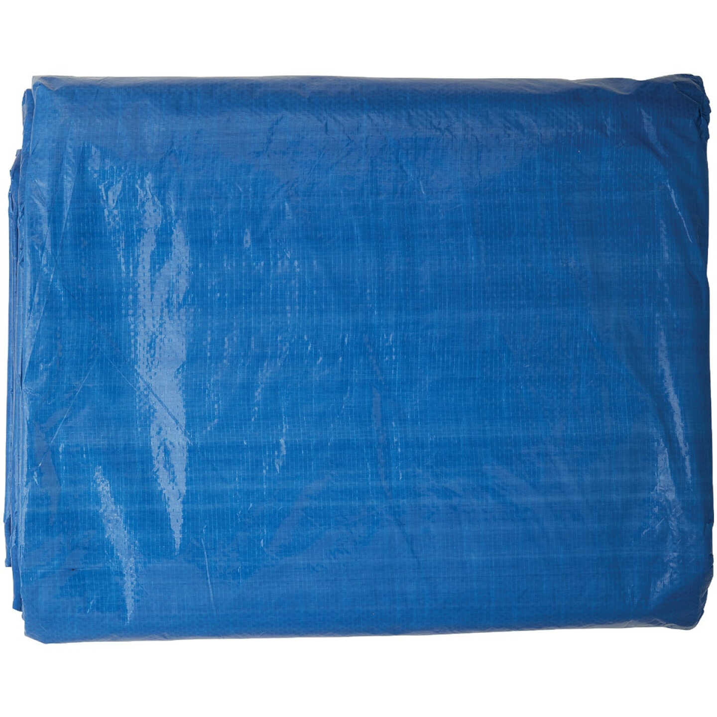 Do it Best Blue Woven 20 Ft. x 30 Ft. Medium Duty Poly Tarp Image 2