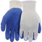 Do it Best Men's Medium Grip Latex Coated Glove, Blue Image 1