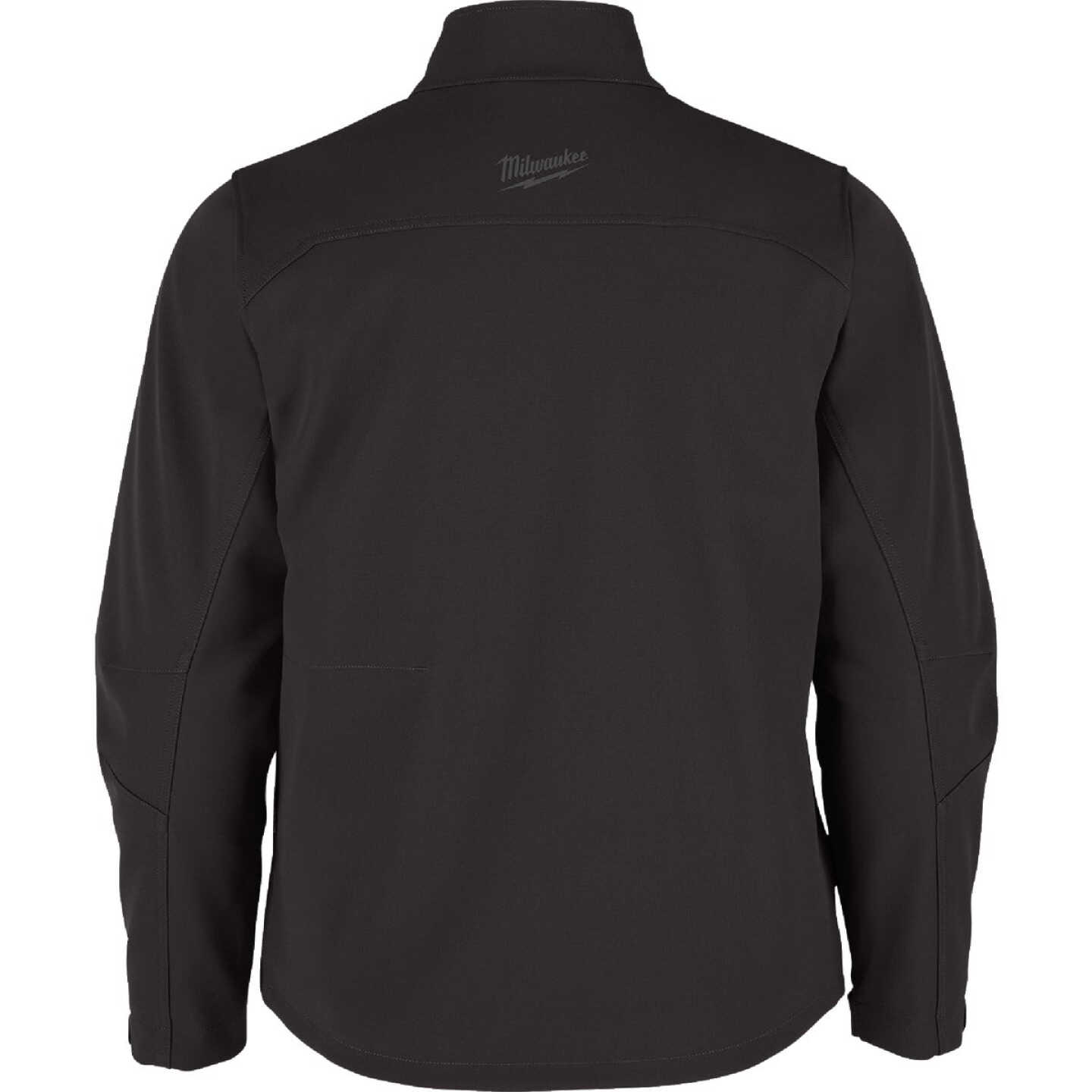 Milwaukee M12 TOUGHSHELL Men's Black Cordless Heated Jacket, XL Image 3