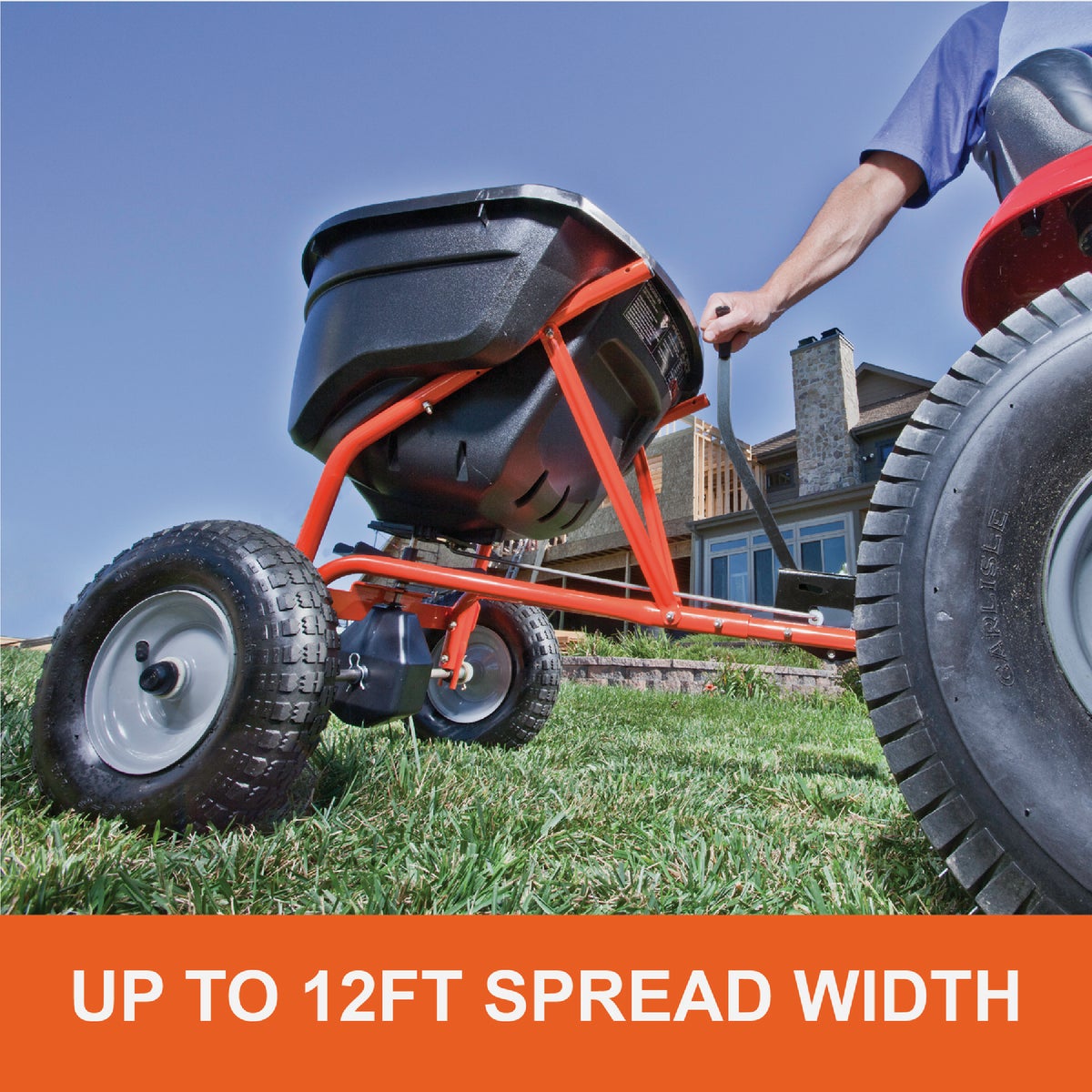 Agri-Fab 130 Lb. Tow Behind Broadcast Spreader Image 5