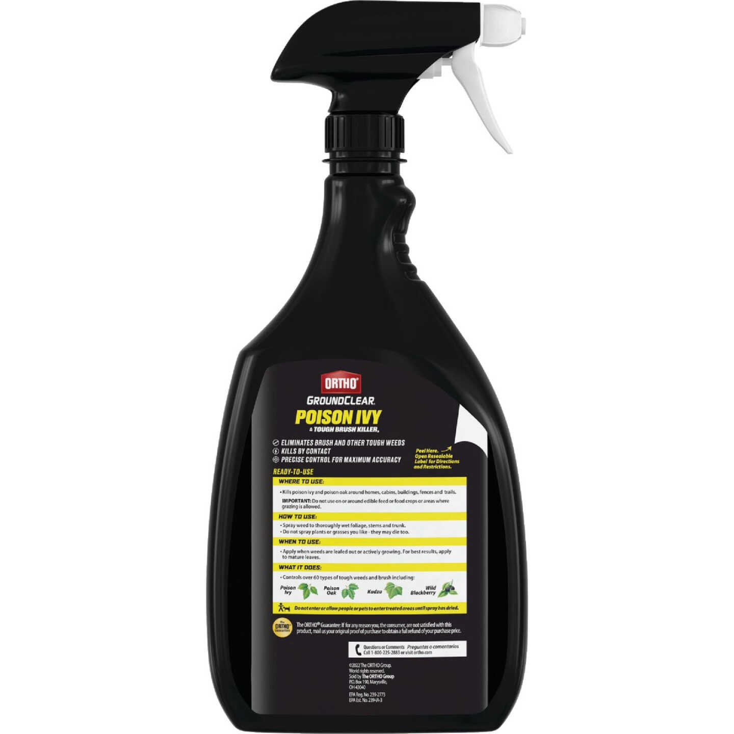 Ortho GroundClear 24 Oz. Trigger Spray Poison Ivy & Tough Brush Killer Image 2