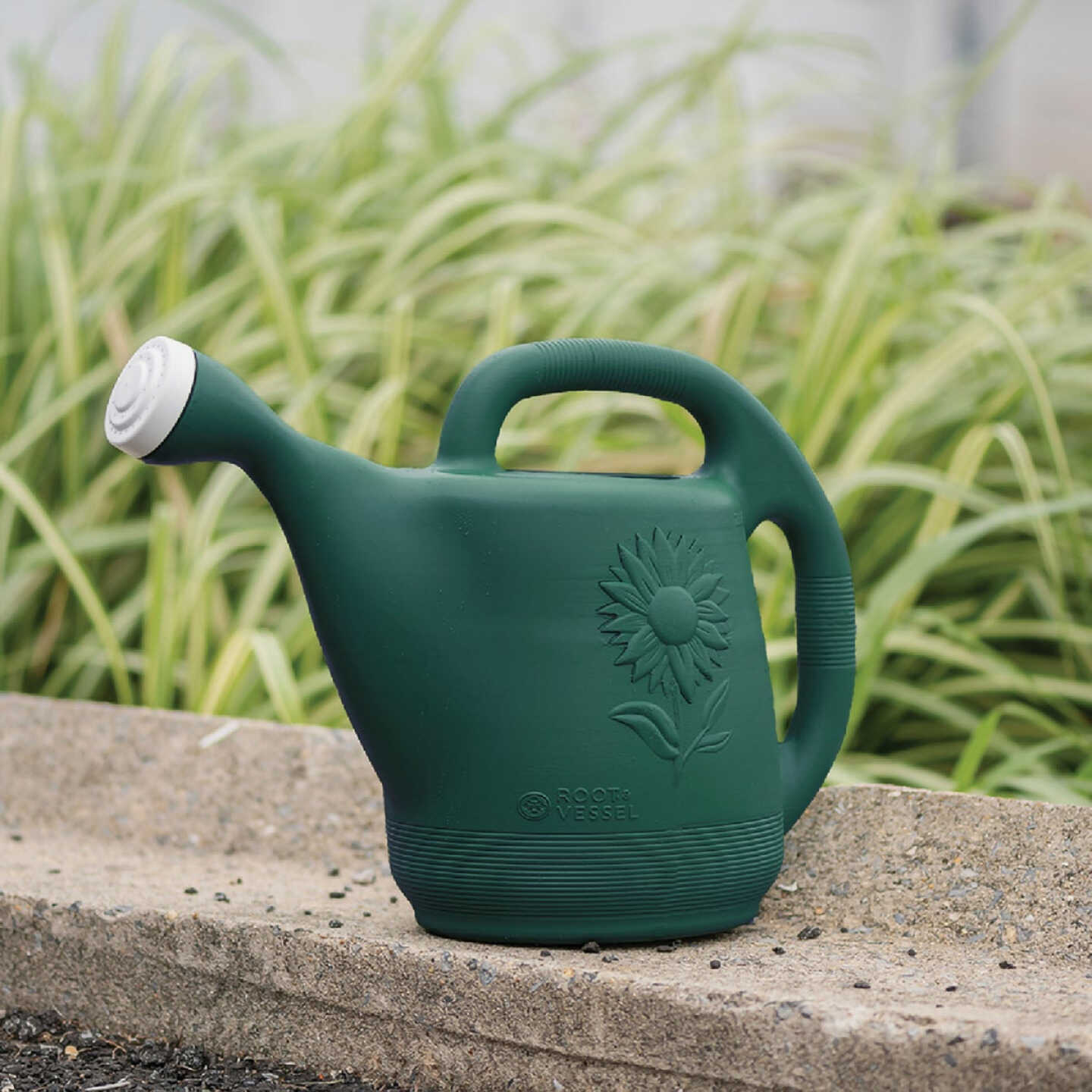 Novelty 2 Gal. Green Poly Classic Watering Can Image 2