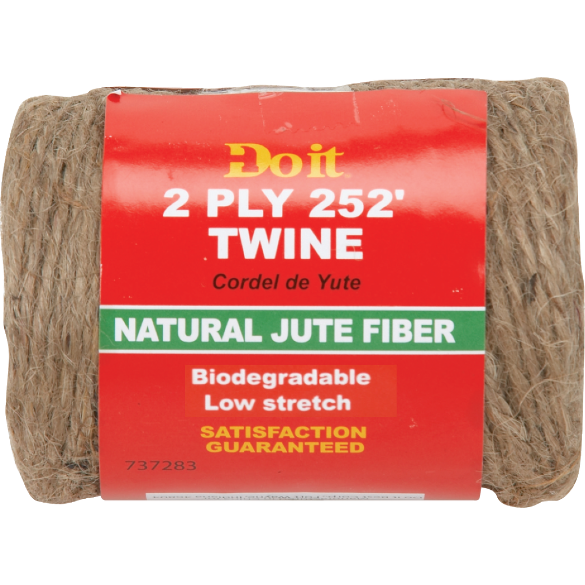 Do it Best 2-Ply x 252 Ft. Brown Jute Biodegradable Twine