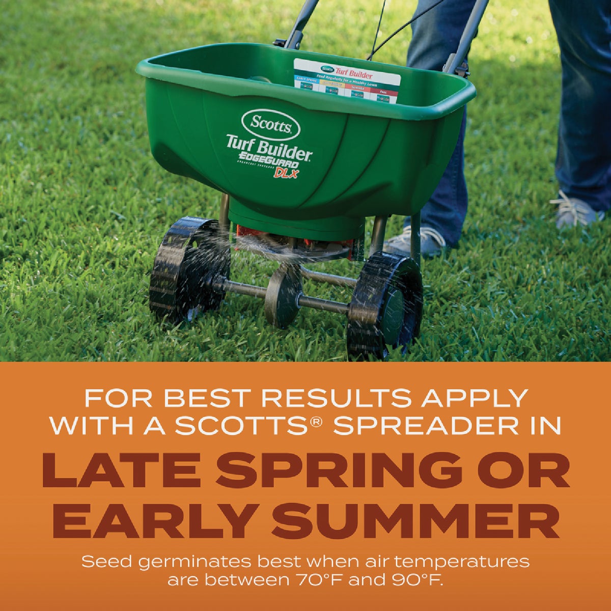 Scotts Turf Builder 1 Lb. 330 Sq. Ft. Bermudagrass Grass Seed, Fertilizer, and Soil Improver Combination Image 4