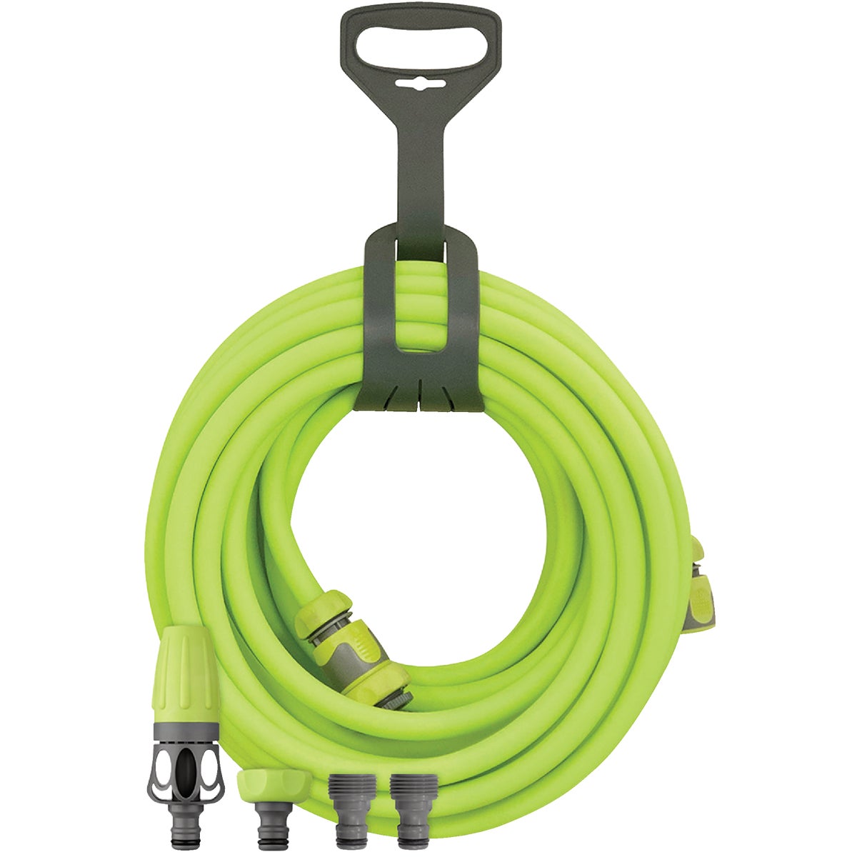 Flexzilla 1/2 In. Dia. x 50 Ft. L. Heavy Duty Garden Hose with Quick Connect Image 1