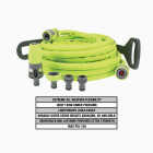 Flexzilla 1/2 In. Dia. x 50 Ft. L. Heavy Duty Garden Hose with Quick Connect Image 3