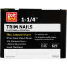 Do it 1-1/4 In. 15 ga White Stainless Steel Trim Nails (649 Ct., 1 Lb.) Image 1