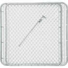 Midwest Air Tech Double Drive 114 In. W. x 46 In. H. Chain Link Gate Image 1