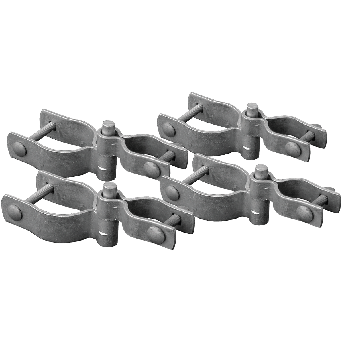 Midwest Air Tech Chain Link Fence Double Drive Gate 2-3/8 In. Gate Hardware Kit Image 1