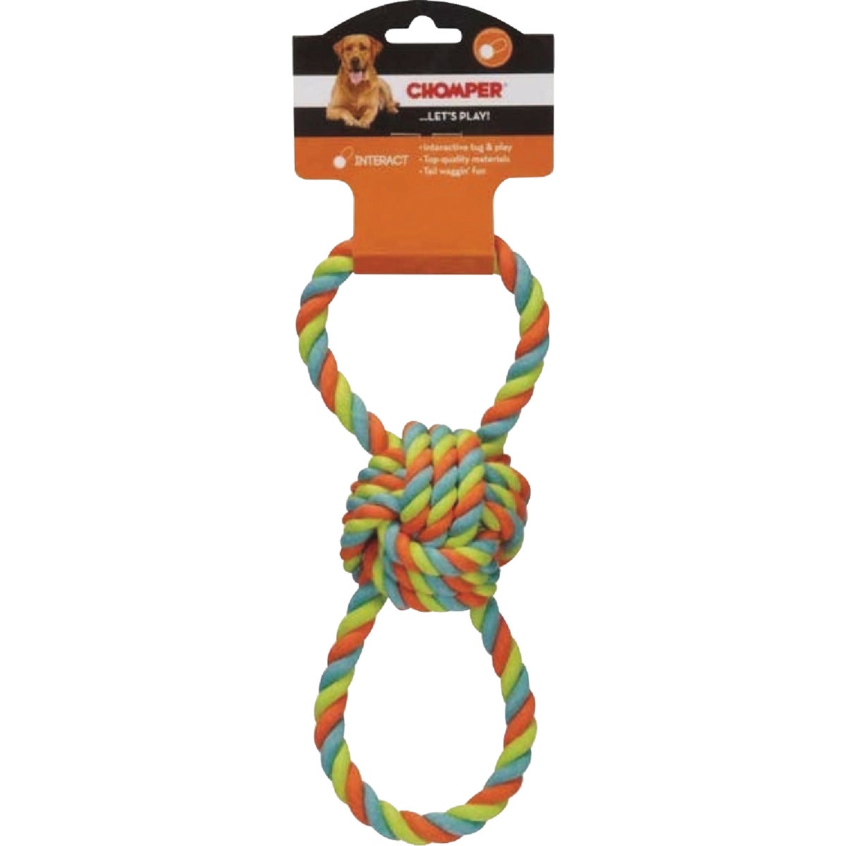 Boss Pet Chomper Figure-8 Rope Ball Image 2