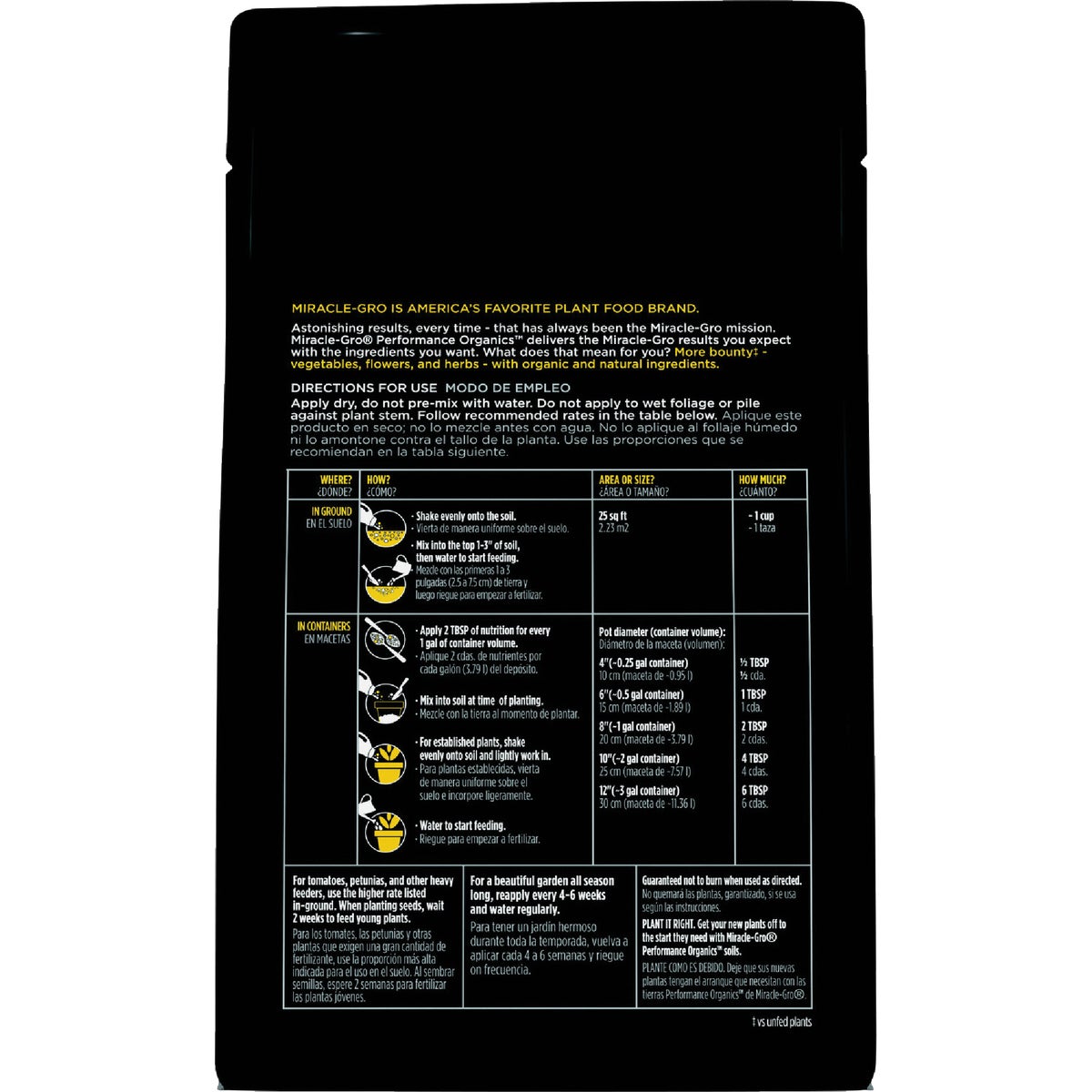 Miracle-Gro Performance Organics 1.75 Lb. All Purpose Plant Nutrition Granules Image 7