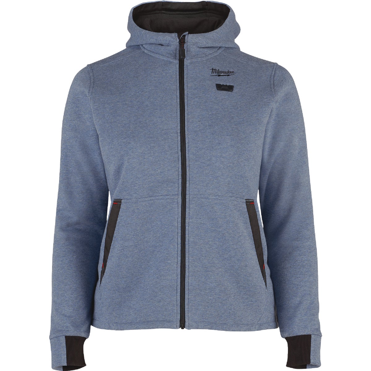 Milwaukee M12 Women's XL Blue Full-Zip Heated Hoodie