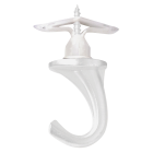 Hillman Anchor Wire Versa Large, 1 Hook & 1 Anchor White Nylon Swag Hook Image 1