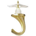Hillman Anchor Wire Versa Large, 1 Hook & 1 Anchor Brass Nylon Swag Hook Image 1