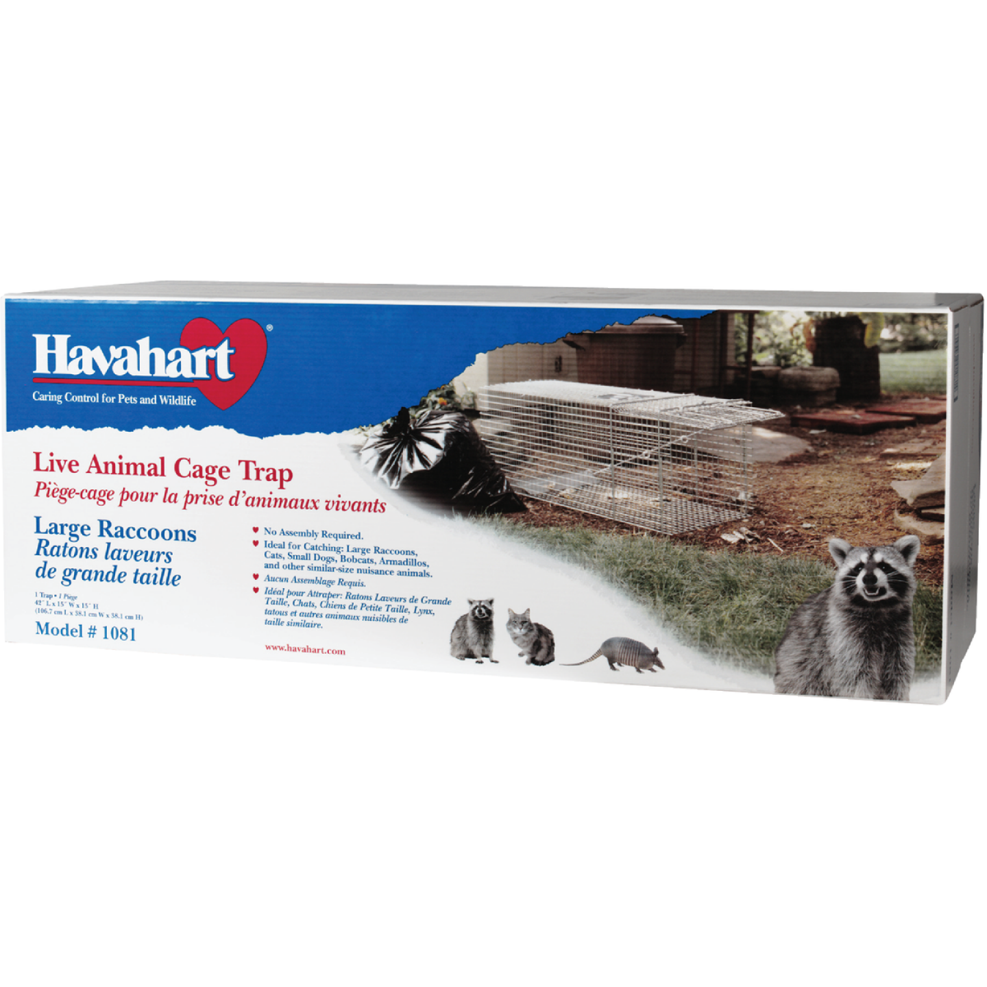 Havahart Professional Galvanized Steel 42 In. Extra-Large Live Animal Trap Image 2