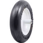 Marathon 13 x 350/250-8 In. Flat Free Wheelbarrow Wheel Image 1
